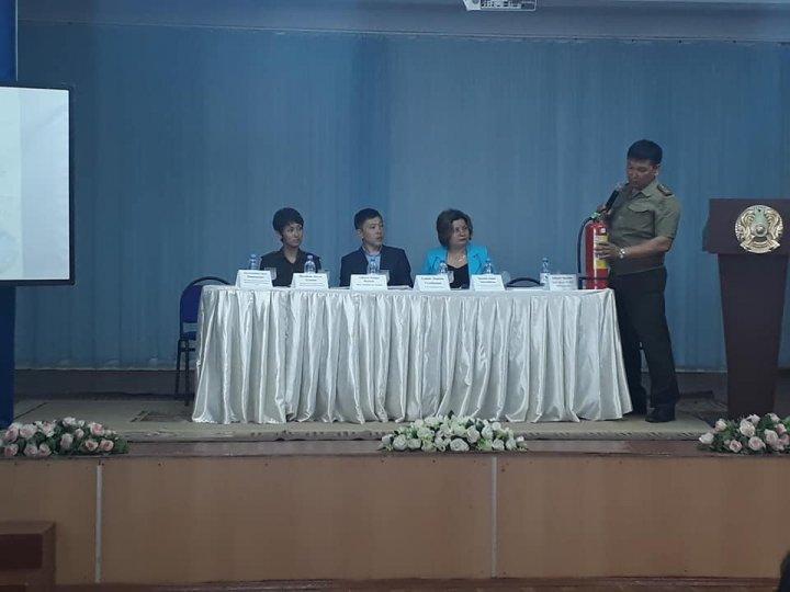 "Қауіпсіз жаз 2018" семинар практикумы өткізілді