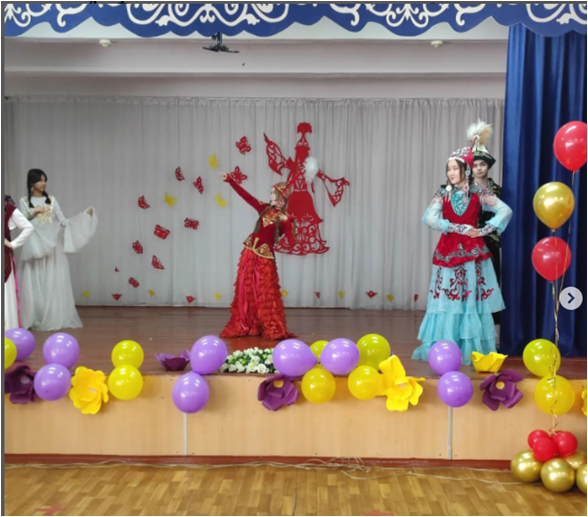 "Ұлы күні Ұлыстың, басы болсын ырыстың!" такырыбында мерекелік іс-шара өтті.