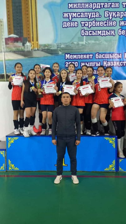 Байзақ ауданының ұйымдастырумен  Жамбыл облысының 2010-2011 жылы туылған жасөспірім қыздар арасында облыстық турнир өтті