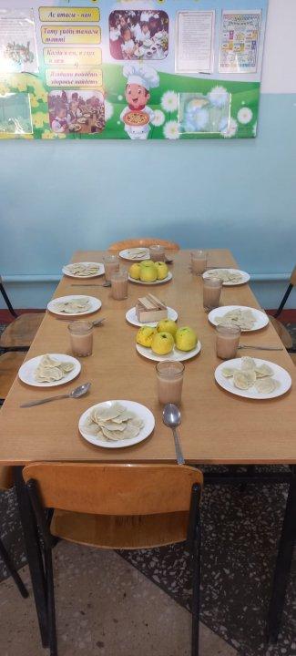 Оқушылардың тамақтану сәті